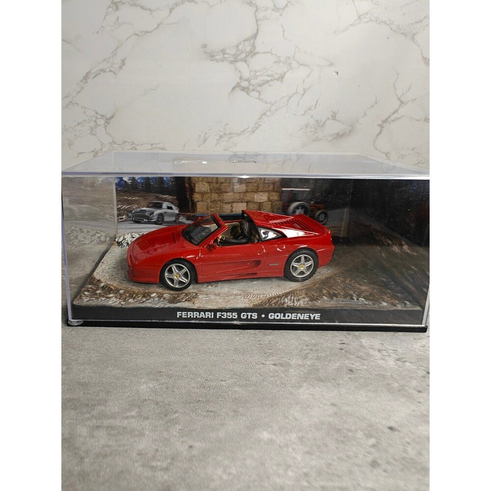 James Bond 007 - 1/43 DieCast FERRARI 355 - GOLDENEYE -  EAGLEMOSS